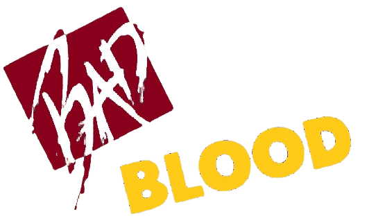 Bad Blood logo for Commodore 64